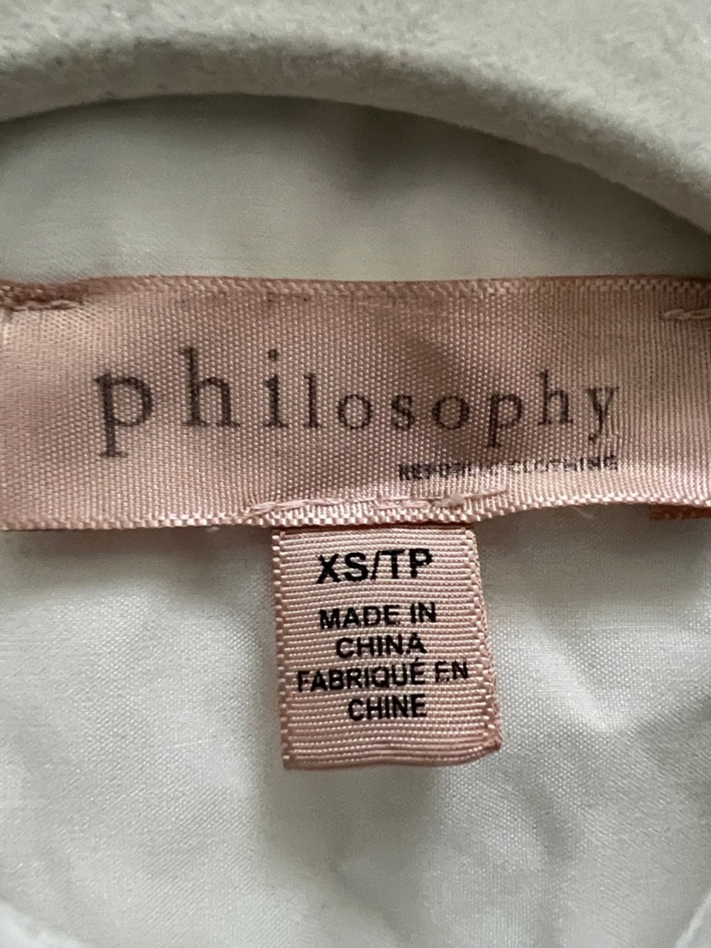 Philosophy Classic White Button-Up Shirt